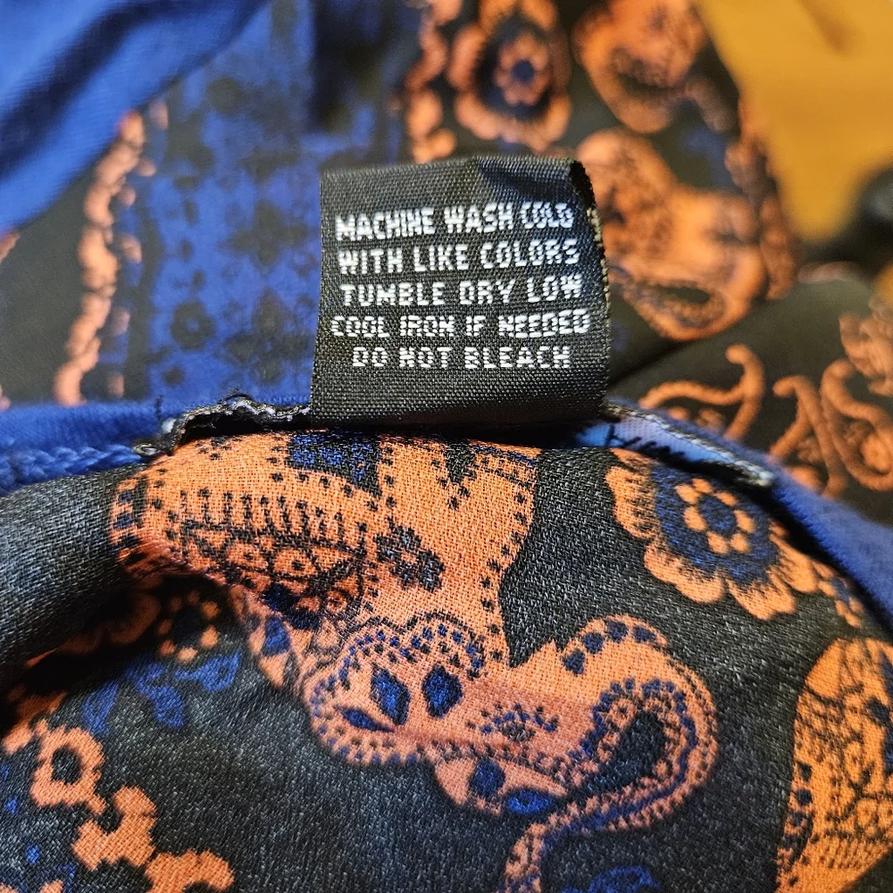 American Dream Navy Shirt with Elephant Print - Picture 8 of 8